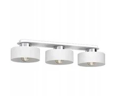 Lubinis šviestuvas Luminex Marti 9842 juostinė lubinė lempa 3x15W E27 balta/chromuota