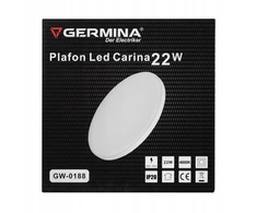 Lubinis šviestuvas Maxlight Plafon LED 22W GW-0188