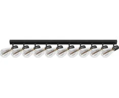 Orno RIO SP 10, sieninis-lubinis šviestuvas, E27, max. 10x60W, IP20, juodas