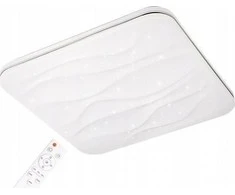 Lubinis šviestuvas Lubų žibintas Sanico Plafone Led Desert Polux 43 cm + nuotolinio valdymo pultas