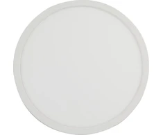 Lubinis šviestuvas TK Lighting Aqua Baltas Medium 6902 lubų lempos apskritimas su jungikliu ant korpuso 1x36W LED 3000/4000/6500K balta