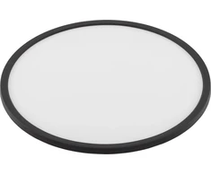 Lubinis šviestuvas TK Lighting TK Lighting Aqua Juodas Small 6901 lubų lempos apskritimas su jungikliu ant korpuso 1x24W LED 3000/4000/6500K juoda/balta