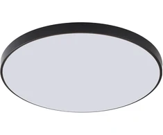 Lubinis šviestuvas Zumaline Minimalistyczny plafon Veri WM-C7300-S-BL LED 32W 4000K balta juoda