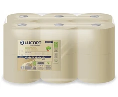 Lucart EcoNatural* L-ONE MINI* 180 tualetinis popierius Centrefeed sistemoje, 2 sluoksnių, 180 m – 12 ritinių