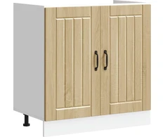 kriauklės pagrindo spintelė "Lucca" Sonoma Oak Engineered Wood