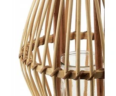 Mondex LUCIE NATURAL Lampion 19x28 cm