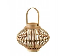 Mondex LUCIE NATURAL Lampion 27x22 cm