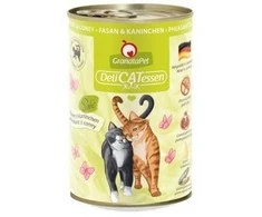 Fox4Pets Drėgnas Kačių Maistas - GRANATAPET DeliCATessen Paukštiena ir Triušis 400g Be Grūdų