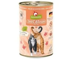 GRANATAPET DeliCATessen Veal and coney – šlapias kačių maistas – 400g