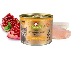 Fox4Pets Kačių Maistas - GRANATAPET Symphonie No.7 Šlapias Vištienos ir Žuvies 200g