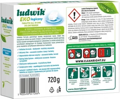 Ludwik Indaplovės tabletės All in 1, 40 vnt. (HG-041286)