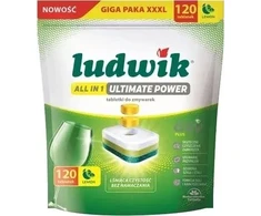 Ludwik Indaplovės tabletės All in 1 Ultimate Power, 120 vnt., citrina (HG-041347)