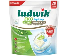Ludwik Ultimate Plus All in One kapsulės indaplovei 55 vnt.