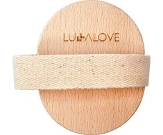 LULLALOVE - Apvalus tampiko šepetėlis sausam masažui