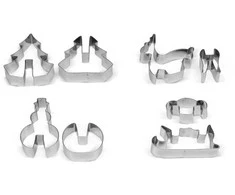 Guardini 3D gingerbread mould set of 4 in a box 21 x 12,5 x 2 cm