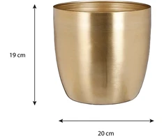 Lumarko ALANO POT GOLD - H19XD20CM