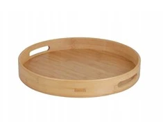 Lumarko APVALUS BAMBUKO PADĖKLAS 35X5CM BR-0299