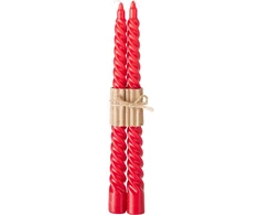 None Lumarko Candles table red H26CM 2PCS
