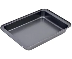 Kepimo forma Rosberg 5R51222I37, stačiakampė 37×25×5 cm, anglinis plienas, nelipni danga, tamsiai pi