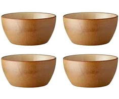 Lumarko Dubenėlių rinkinys 4 vnt. 12 cm Wood/Sand Stoneware 28090