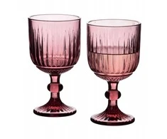 Lumarko ELISE PURPLE 4 stiklinių rinkinys 350 ml 9 x 16,4 cm