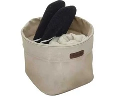 Medžiaginė dėžė Ego Multipurpose Ordinett 24x24x19cm šviesiai ruda