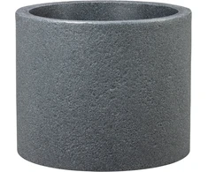 Scheurich Lumarko FLOWERPOT PLAS 130/40 juoda-granit D40