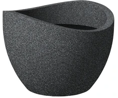 Lumarko FLOWERPOT PLAS 250/60 juodas-granitas D60