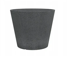 Lumarko FLOWERPOT PLASTIC 238/40 STONY Juodas D40