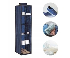 ORDINETT 5 shelf organiser 30x30x120cm Mėlyna