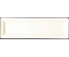 Lumarko CLASSIC Klasikinė gurmaniška stačiakampė plokščia lėkštė 29x12 cm