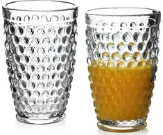 Affek Design Elise Dots Komplet 6 szklanek 380ml7,8x7,8x12,5 cm