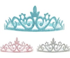 PartyDeco Princesių karūnos 19-20 cm 3vnt