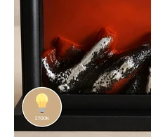 Lumarko LED kamininis žibintas, 13,5 x 25,5 x 37 cm