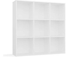 Top E Shop MALAX 3x3 H Baltas SHELVING UNIT
