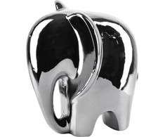 Mondex MIA Sidabrinis Figura słoń 15x13x16,4 cm