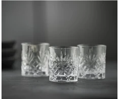 Lyngby Glas - krištolinės Melodia taurės - 8 cl - 6 vnt. rinkinys