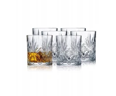 Lumarko Lyngby Glas - Crystal Melodia Whisky Glass - 31 cl - Set of 6