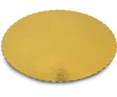 Guardini Paper cake trays in auksinis 2 pcs. Easy Bake Ø32cm