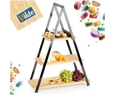Lumarko Bambukinė trijų aukštų serviravimo lėkštė 53 cm