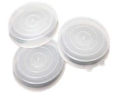 Lumarko PLASTIKINIAI STIKLAINIŲ DANGTELIAI SU DVIEM RANKENĖLĖMIS