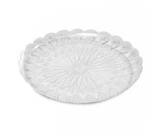 Guardini Plastic trays transparent set of 3 Easy Bake Ø27cm