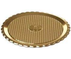 Guardini Plastic trays auksinis set of 2 Easy Bake Ø28cm