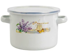 Koko Lumarko Puodas EMALIOWANY 16CM 2L MŁYN