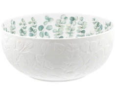 Lumarko LA PORCELLANA BIANCA SEMPREVERDE Salaterka - 23 cm, žalia