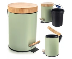 Lumarko Orion Metalinis šiukšlių dėžė su pedalu, 3 l, žalia