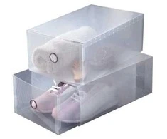ORDINETT Storage boxes 2pcs. L 34x21x13cm Top Class