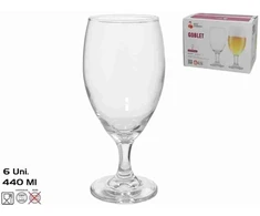 Red Cherry Raudona Cherry Alaus taurės (6 vnt.) 440 ml, 18 x 7,5 x 7,5 cm, Raudonas CHERRY