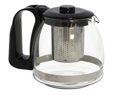 Stiklinis arbatinukas su filtru 1600 ml, 14,5 x 20 x 15,5 cm, KITCHEN&amp;GO