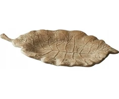 Lumarko Mondex TALERZ DEKORACYJNY LIŚĆ 35,5X21CM